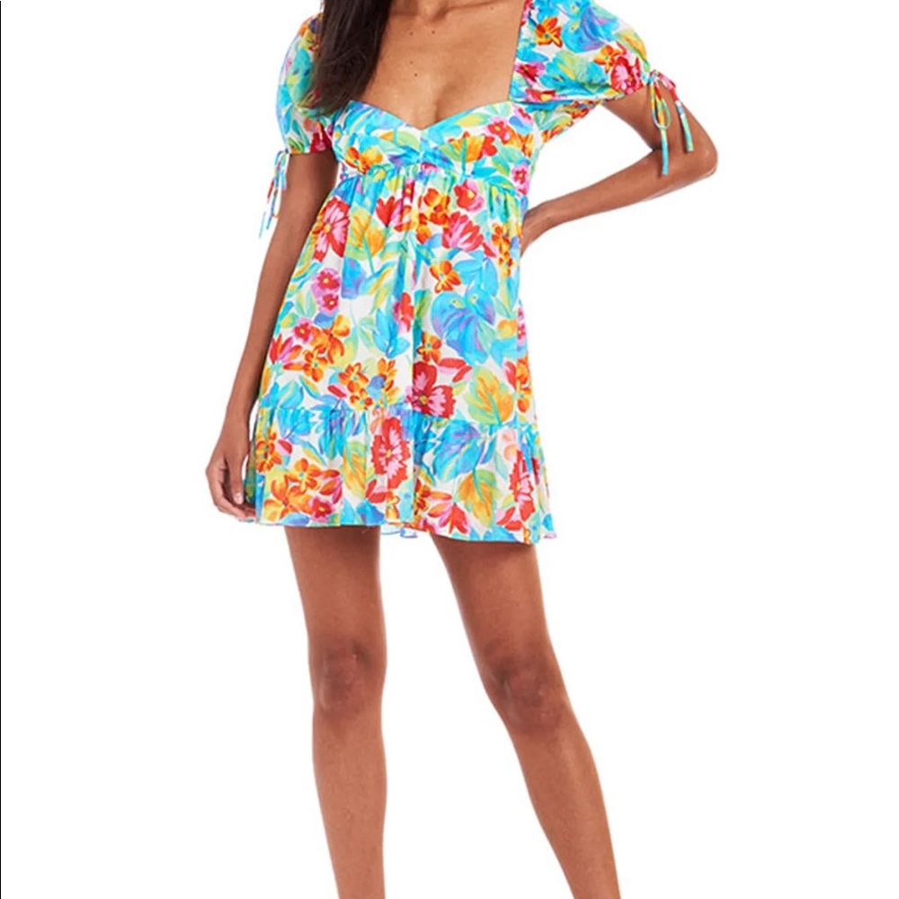 Amanda Uprichard floral dress